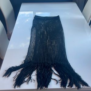 No Brand, black see through swimsuit cover up